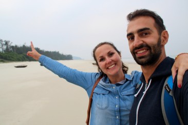 La plage de l'île de Quang Trung