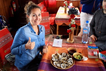 La Baie de Bai Tu Long - Dégustation d'huitres